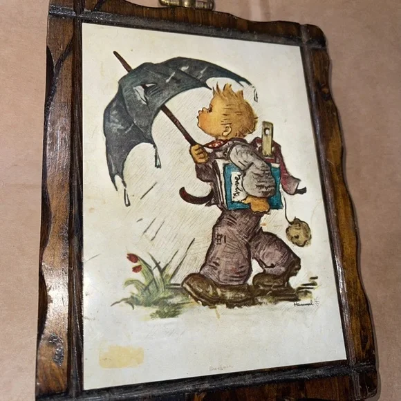 Vintage Hummel wall art 4 pc set - Picture 1 of 10